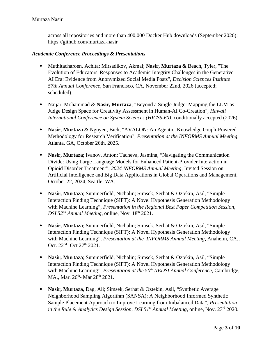 CV page 3